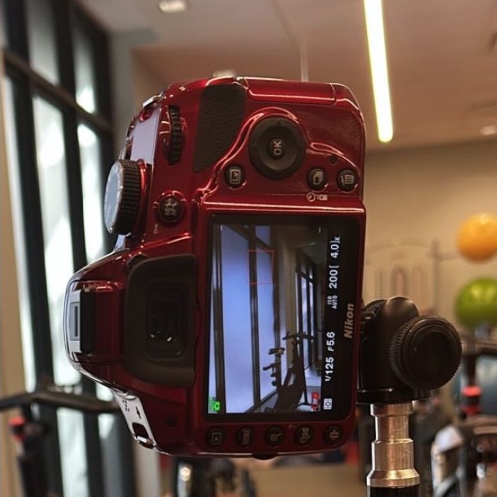 Nikon Red Digital Camera with Professional Features - Picture 2 of 2